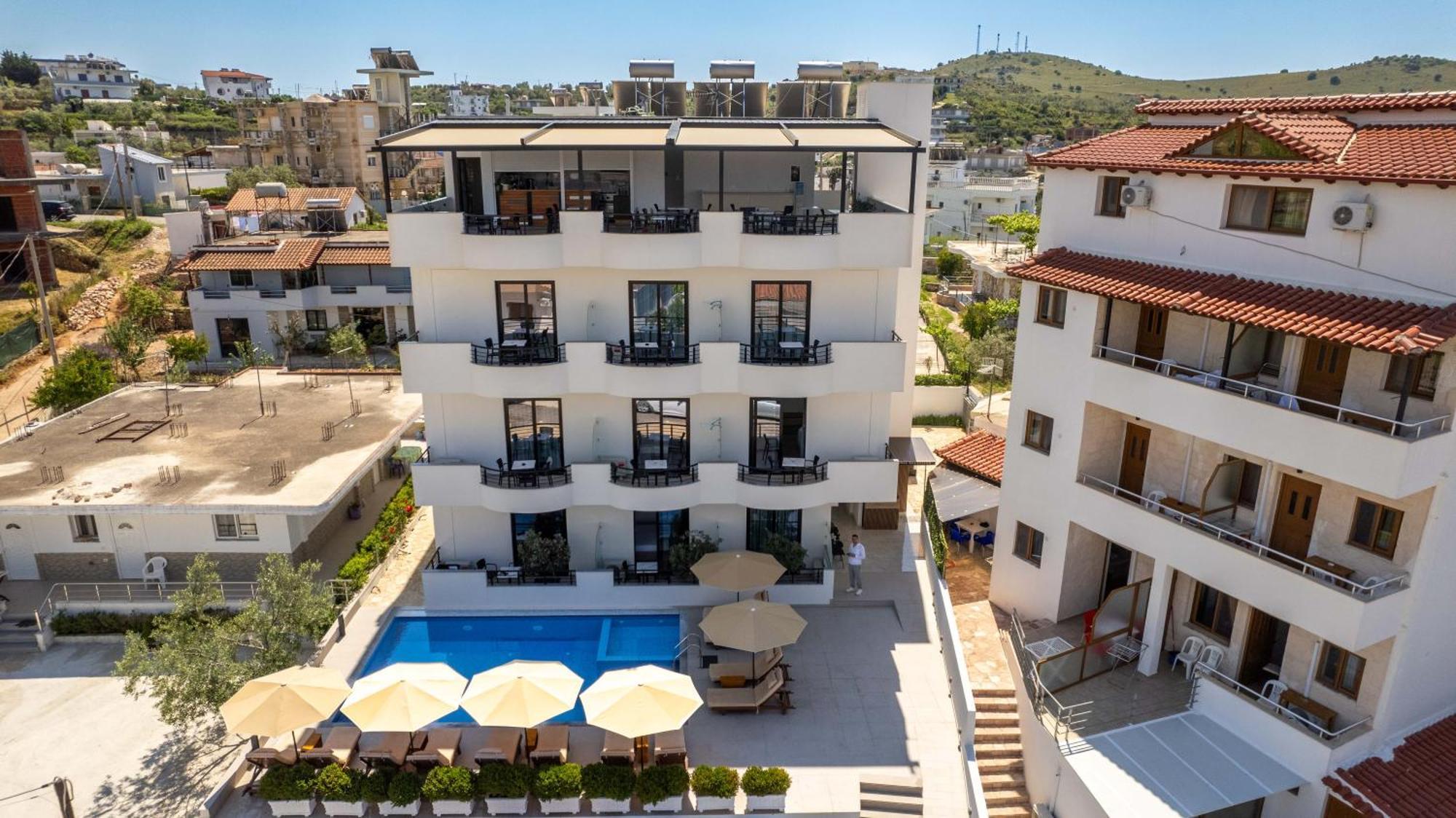 Monel Hotel Ksamil Ngoại thất bức ảnh